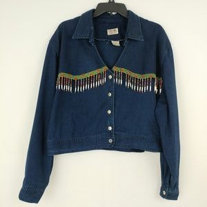 Vintage Stefano International Jean Jacket